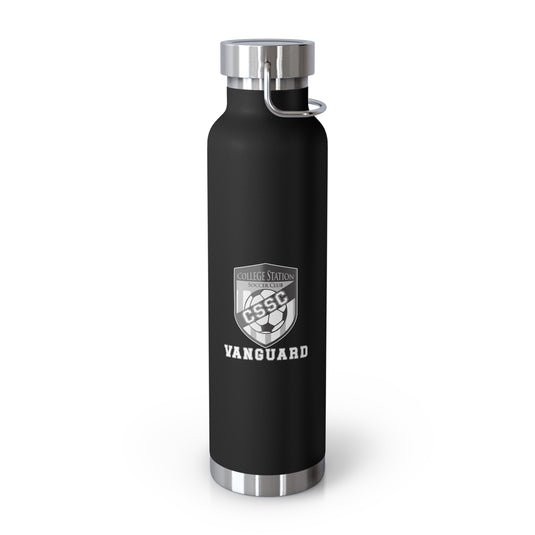 College Station Soccer Club Vanguard Copper Vacuum Insulated Bottle 22oz