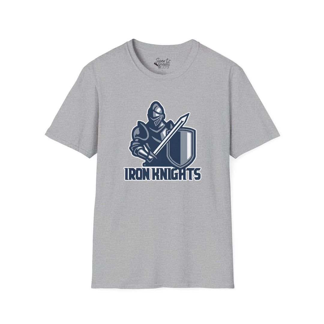 Iron Knights Adult Unisex T-Shirt - Knight Design