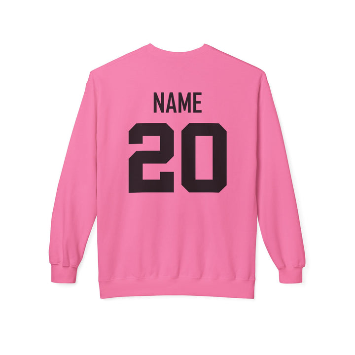 Unisex Adult Midweight Fleece Crewneck Sweatshirt Color Options 2