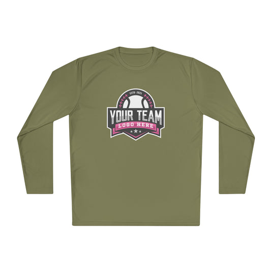 Unisex Adult Long Sleeve Competitor Moisture Wicking Shirt Color Options 2
