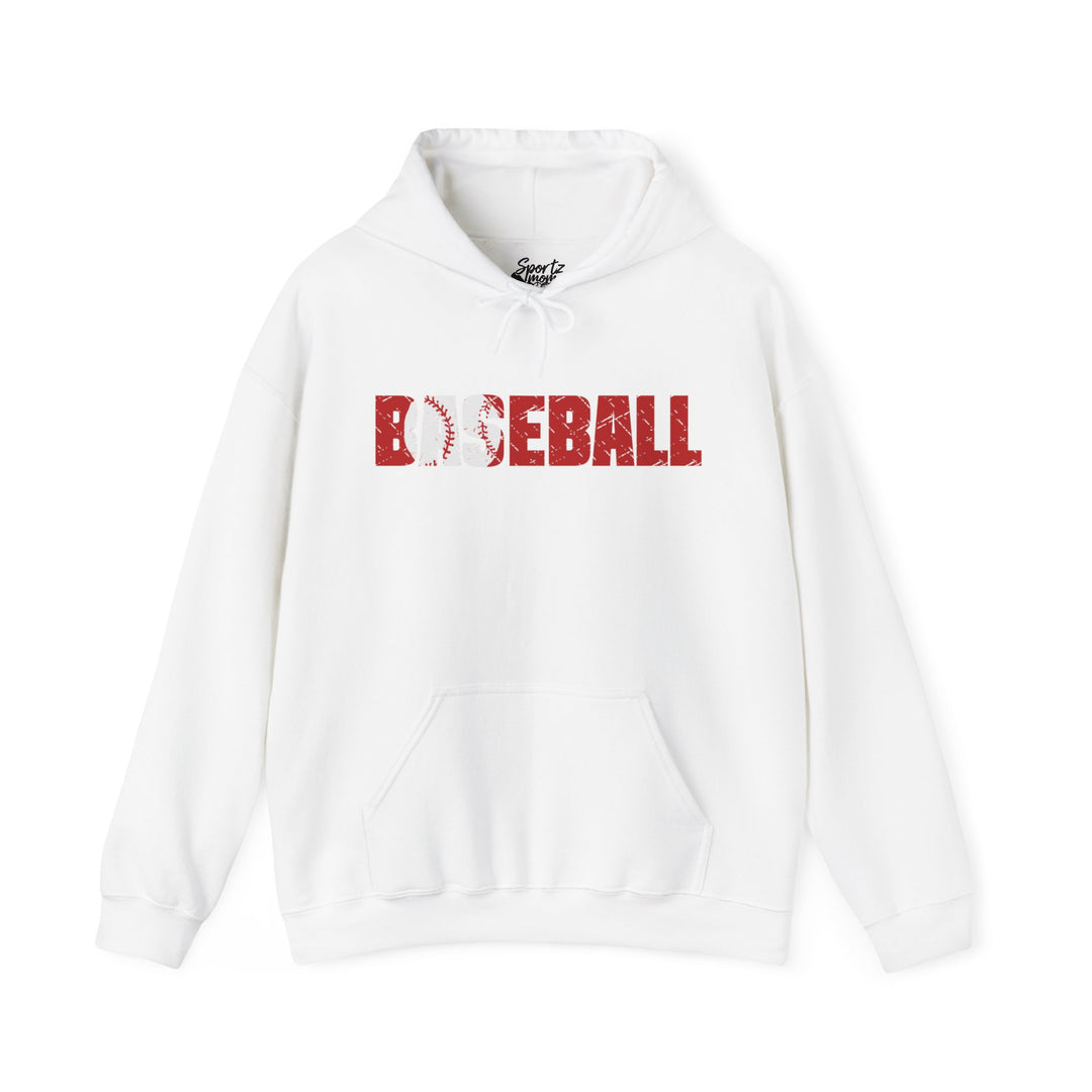 Baseball Adult Unisex Hooded Sweatshirt