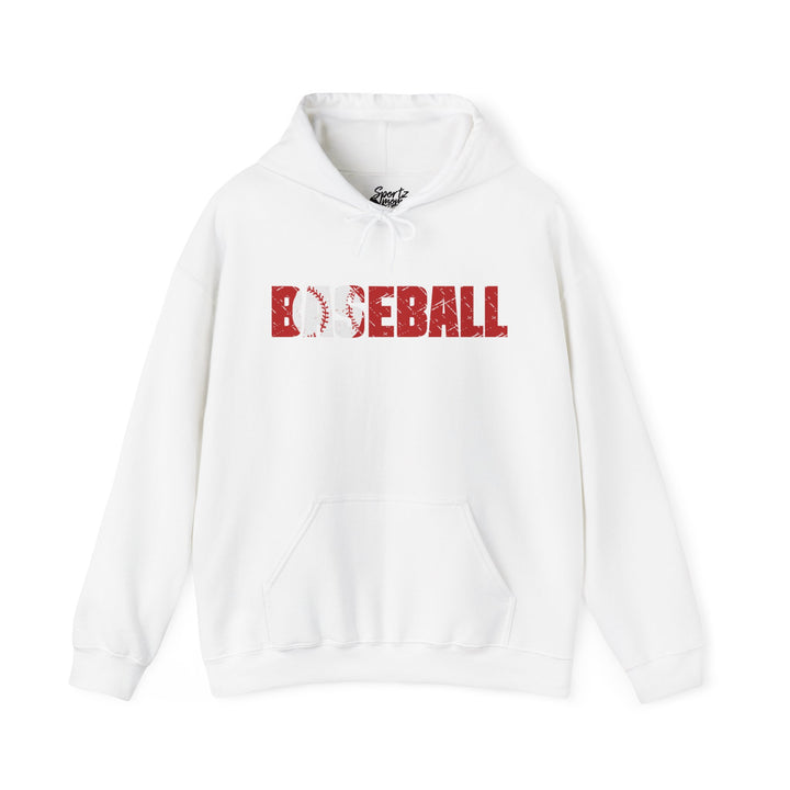 Baseball Adult Unisex Hooded Sweatshirt