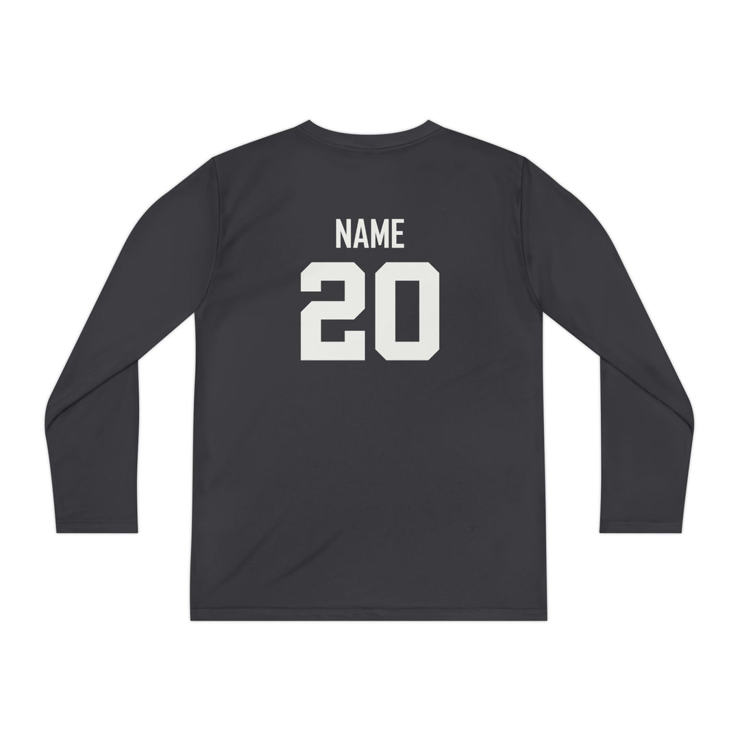 Greater Latrobe Girls Soccer Unisex Youth Long Sleeve Moisture Wicking Shirt