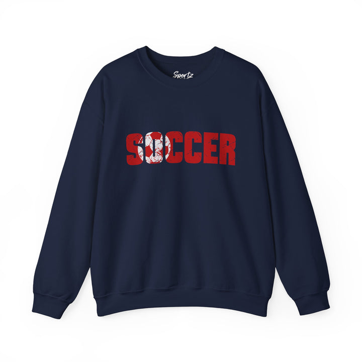 Soccer Adult Unisex Crewneck Sweatshirt