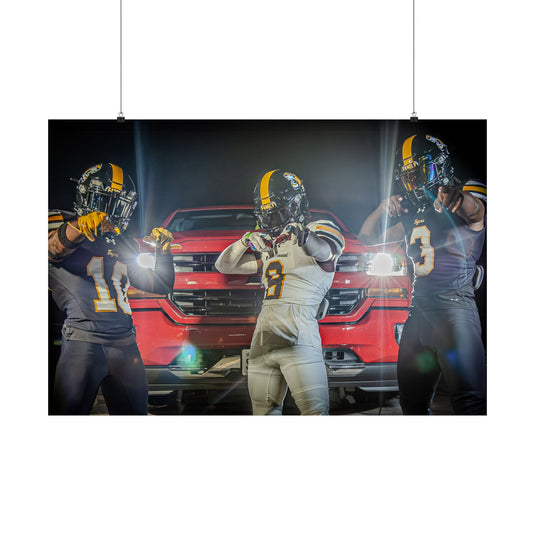 Offside Sports Photography Matte Horizontal Posters