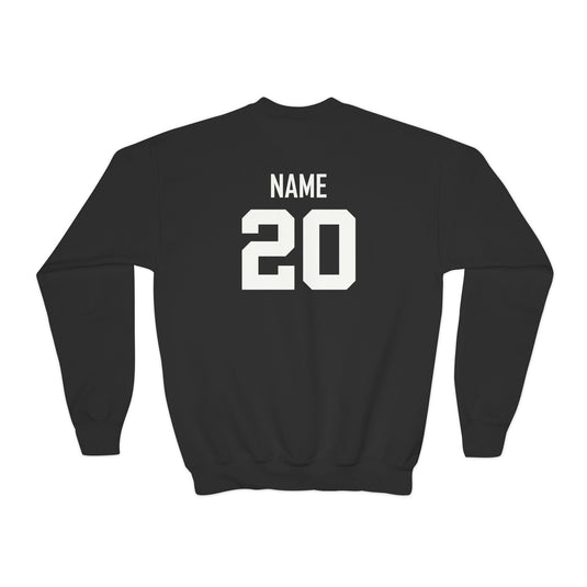 Coaler Youth Baseball Unisex Youth Basic Crewneck Sweatshirt