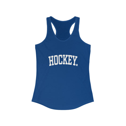 Tall Design Hockey Women's Racerback Tank