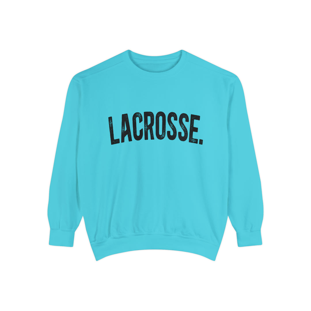 Rustic Design Lacrosse Adult Unisex Premium Crewneck Sweatshirt