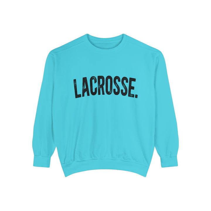Rustic Design Lacrosse Adult Unisex Premium Crewneck Sweatshirt