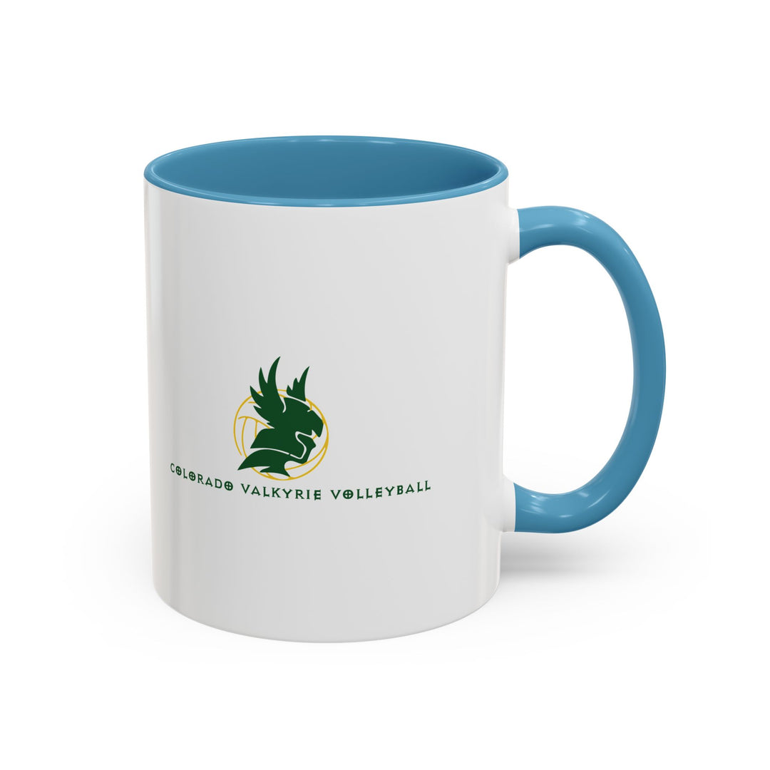 Colorado Valkyrie Volleyball Club Accent Coffee Mug