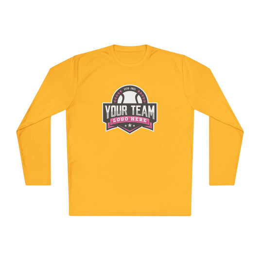 Unisex Adult Long Sleeve Competitor Moisture Wicking Shirt Color Options 1