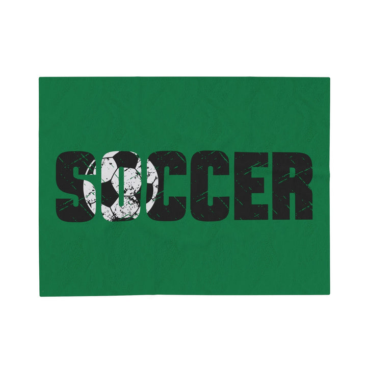 Soccer Plush Blanket