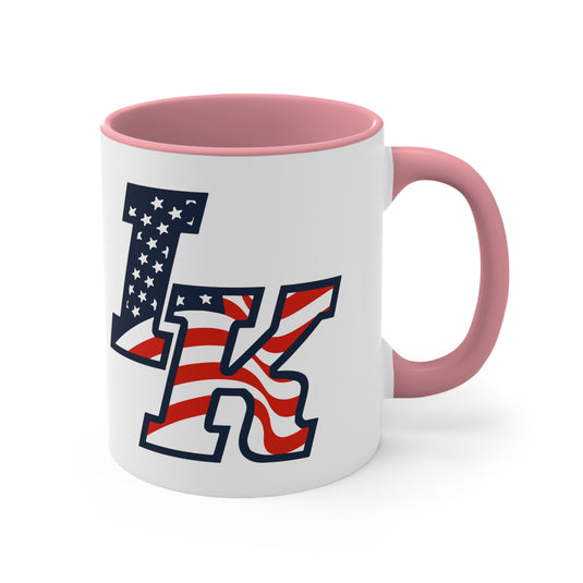 Iron Knights 11 oz Accent Mug - Flag Design