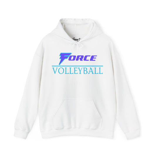 Force Volleyball Club Adult Unisex Basic Hooded Sweatshirt