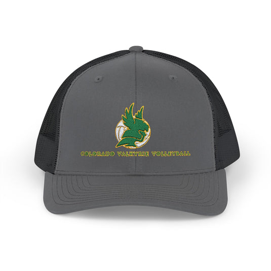 Colorado Valkyrie Volleyball Club Embroidered Snapback Trucker Cap