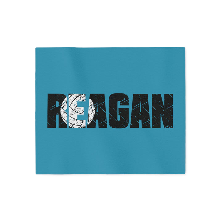 Volleyball Sweatshirt Blanket w/Custom Name