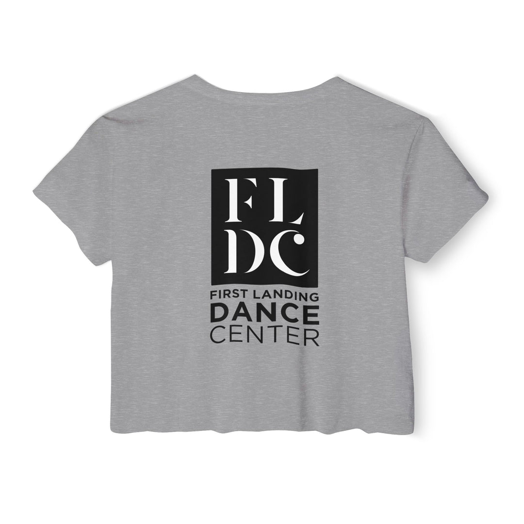 First Landing Dance Center Women's Mid-Level Cropped T-shirt