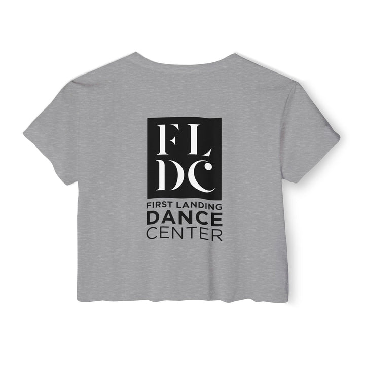 First Landing Dance Center Women's Mid-Level Cropped T-shirt