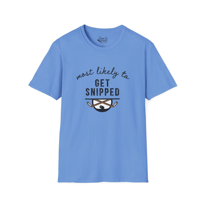 Most Likely To Hockey Adult Unisex T-Shirt