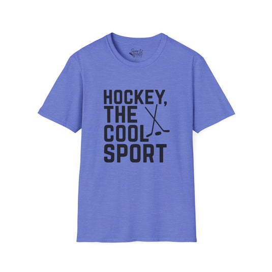 Hockey The Cool Sport Adult Unisex Basic T-Shirt