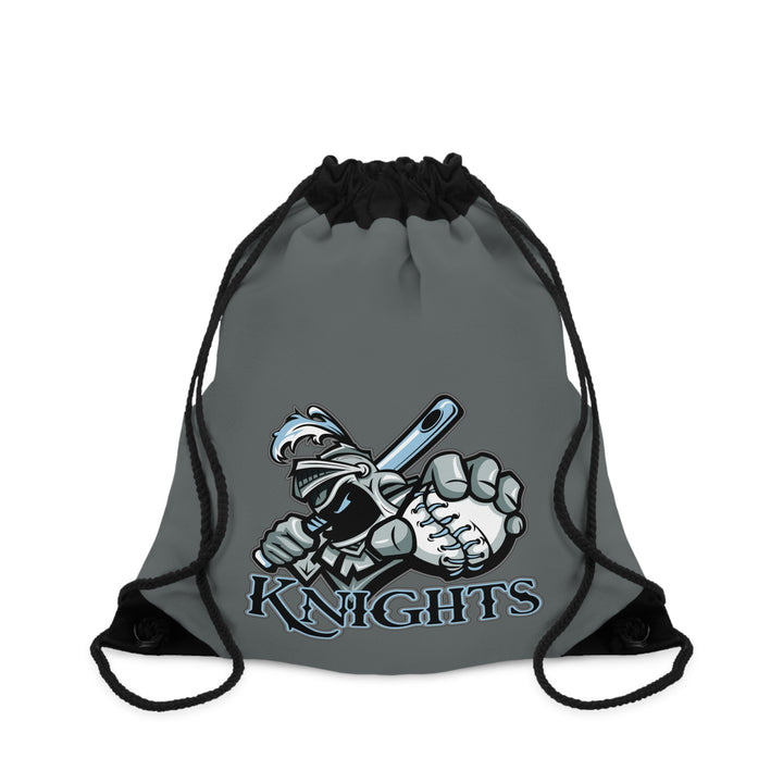 Knights Dark Grey Drawstring Bag