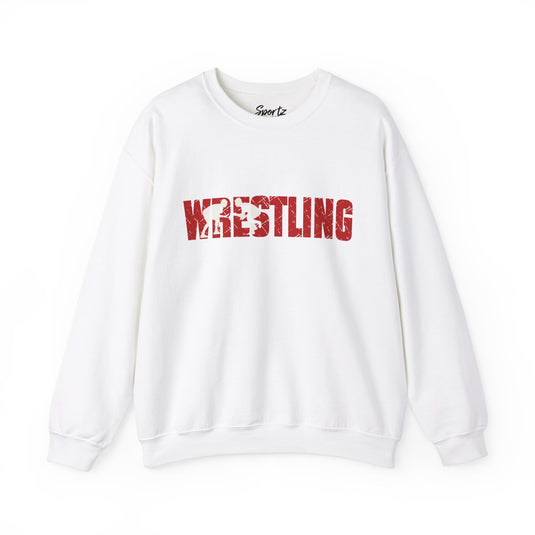 Wrestling Adult Unisex Basic Crewneck Sweatshirt