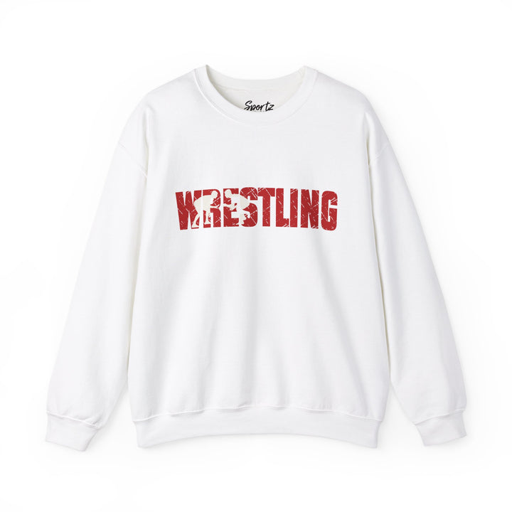 Wrestling Adult Unisex Crewneck Sweatshirt