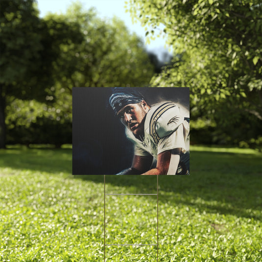 Offside Sports Photography Plastic Yard Sign