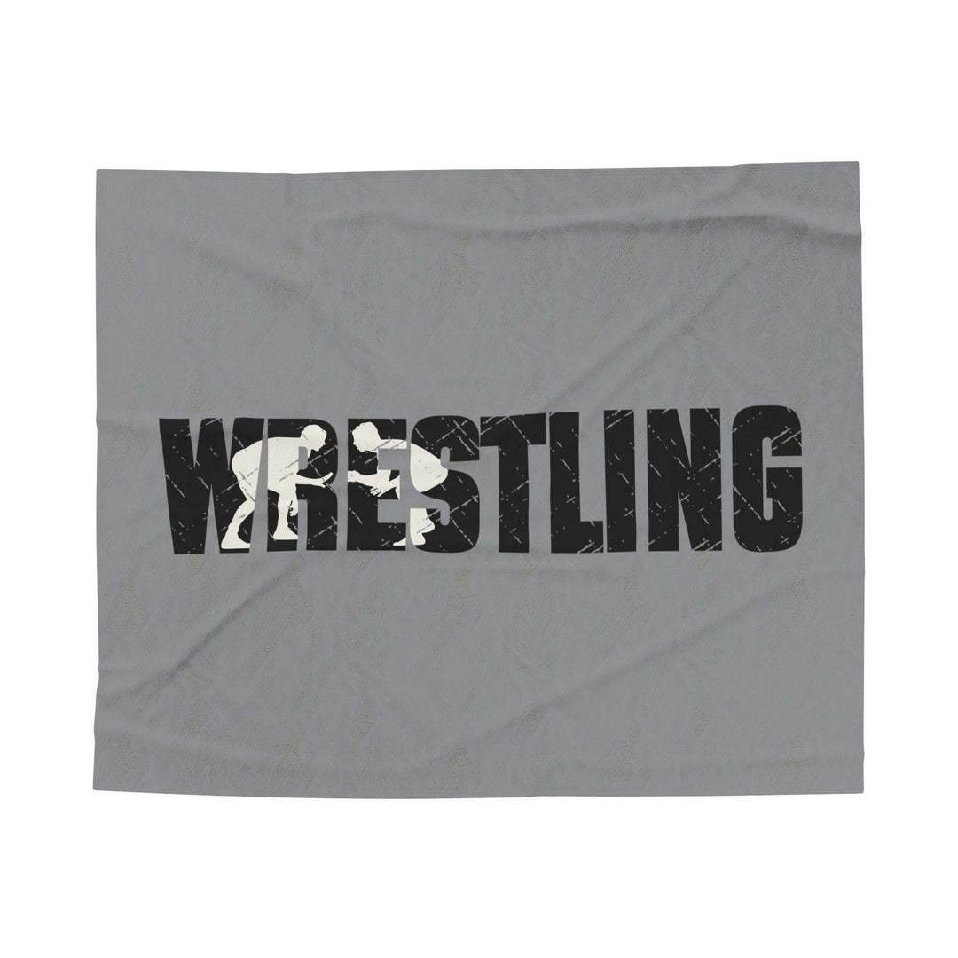 Wrestling Plush Blanket