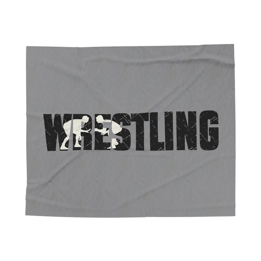 Wrestling Plush Blanket