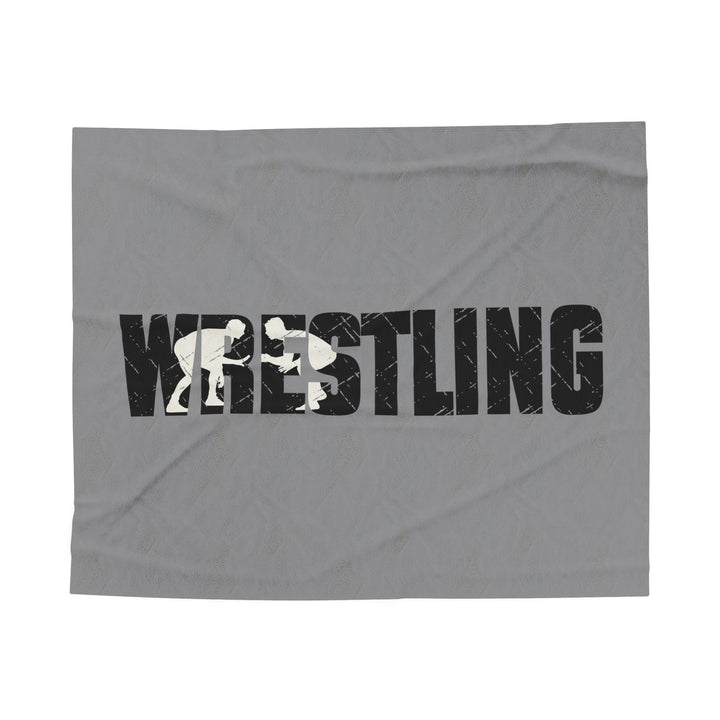 Wrestling Plush Blanket