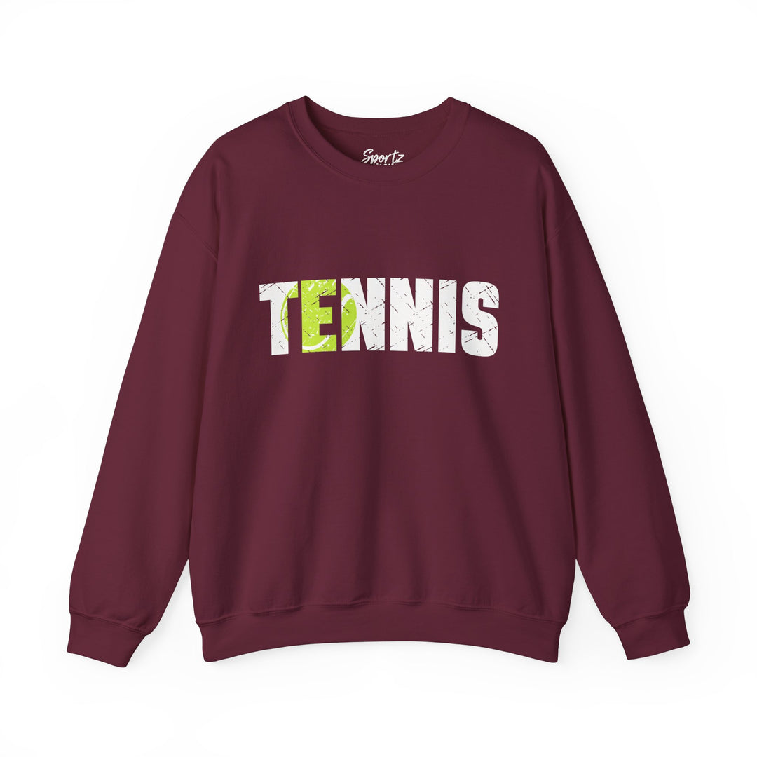 Tennis Adult Unisex Crewneck Sweatshirt