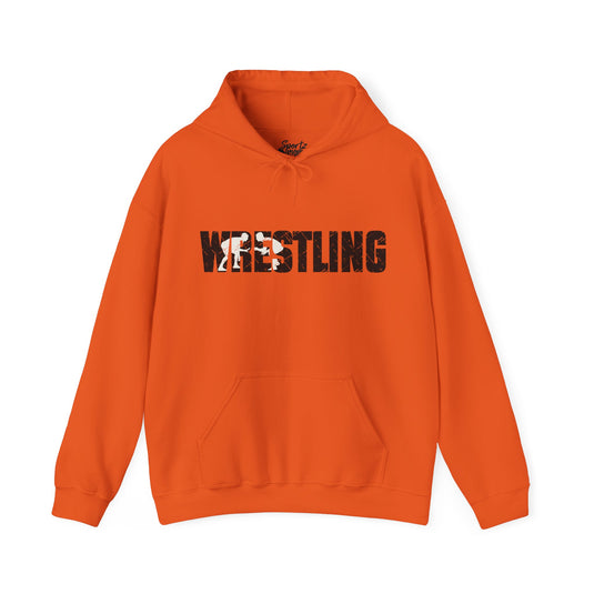 Wrestling Adult Unisex Basic Hooded Sweatshirt