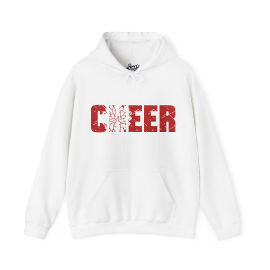 Cheer Adult Unisex Basic Hooded Sweatshirt