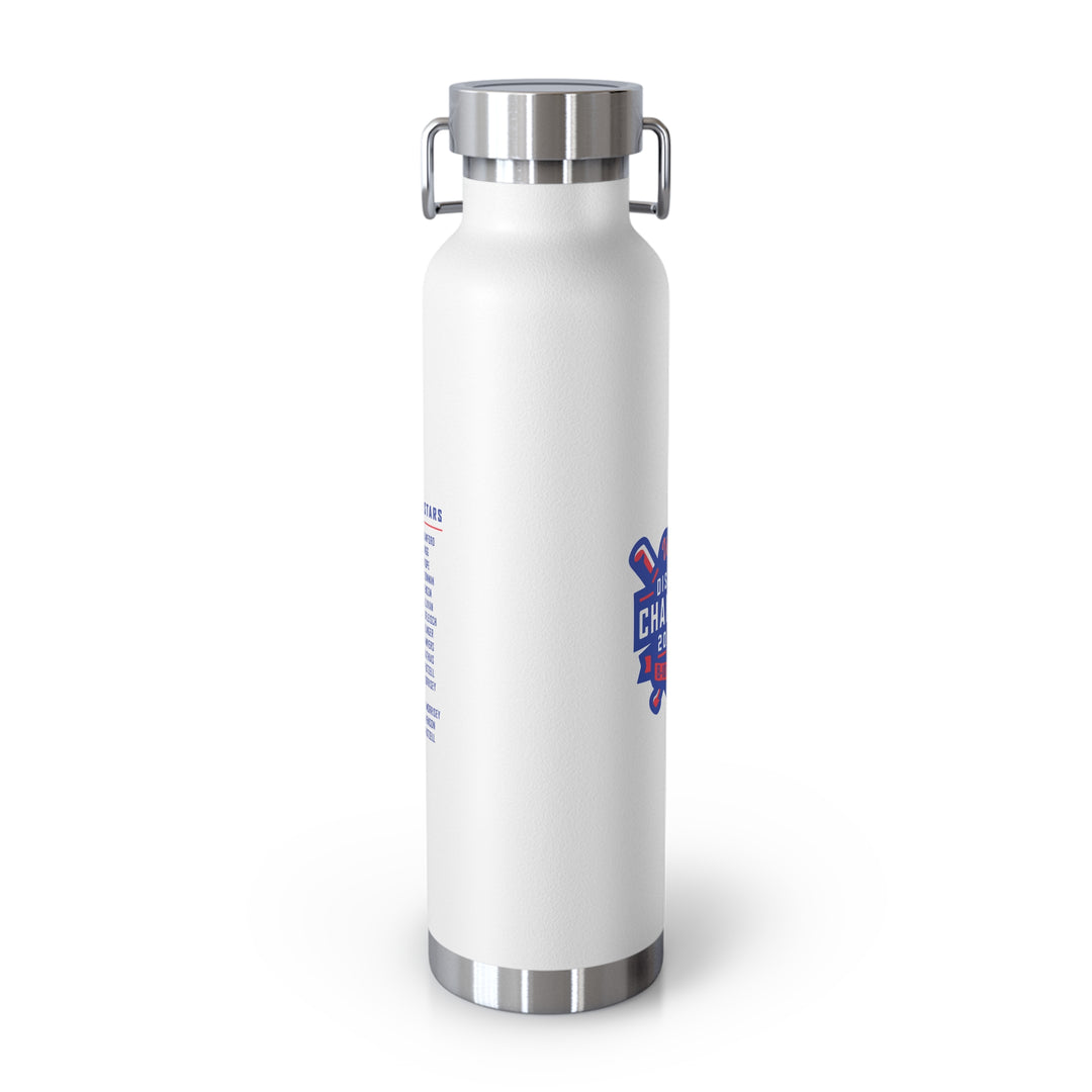 Valley Little League Copper Vacuum Insulated Bottle 22oz - District Champions
