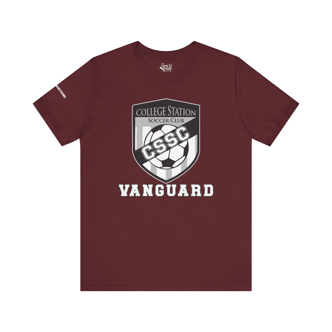 College Station Soccer Club Vanguard Unisex Adult T-Shirt