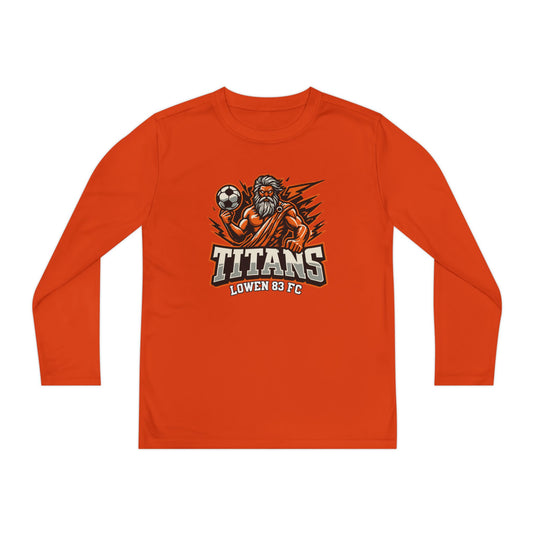 SBL Titans Unisex Youth Long Sleeve Competitor Moisture Wicking Shirt