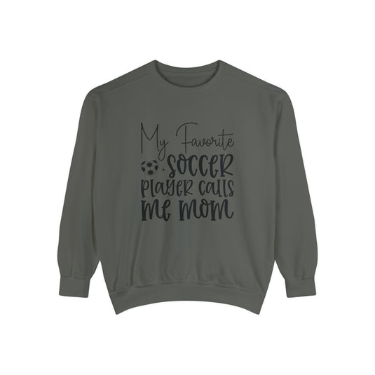 My Favorite Soccer Player Adult Unisex Premium Crewneck Sweatshirt