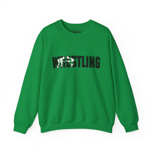 Wrestling Adult Unisex Basic Crewneck Sweatshirt