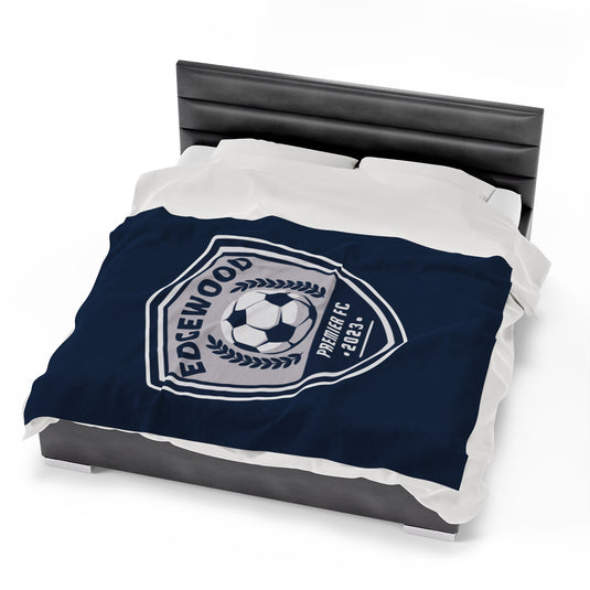 Edgewood Premier FC Velveteen Plush Blanket