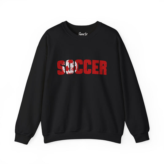 Soccer Adult Unisex Basic Crewneck Sweatshirt