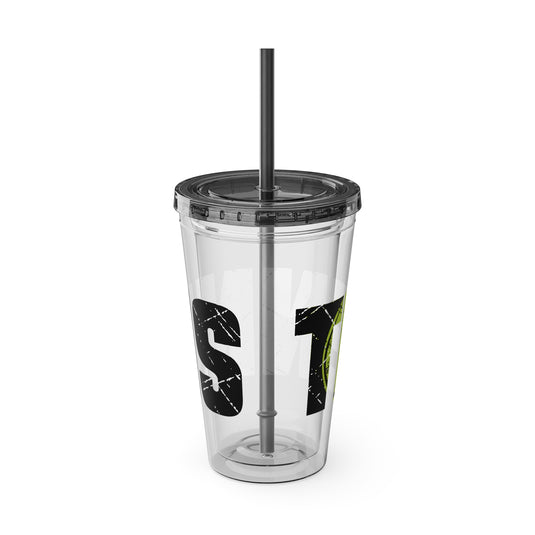 Tennis 16 oz Sunsplash Tumbler with Straw