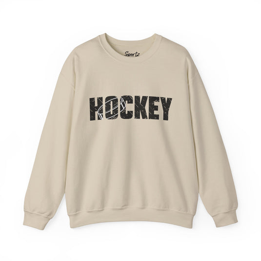 Hockey Adult Unisex Basic Crewneck Sweatshirt