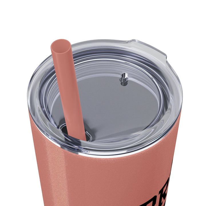 Sorry Can't Hockey Bye Tall Design 20oz Skinny Tumbler with Straw in Matte or Glossy