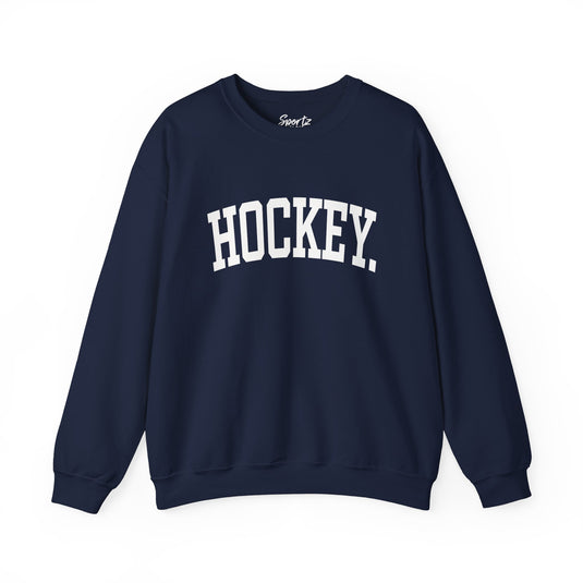 Tall Design Hockey Adult Unisex Basic Crewneck Sweatshirt