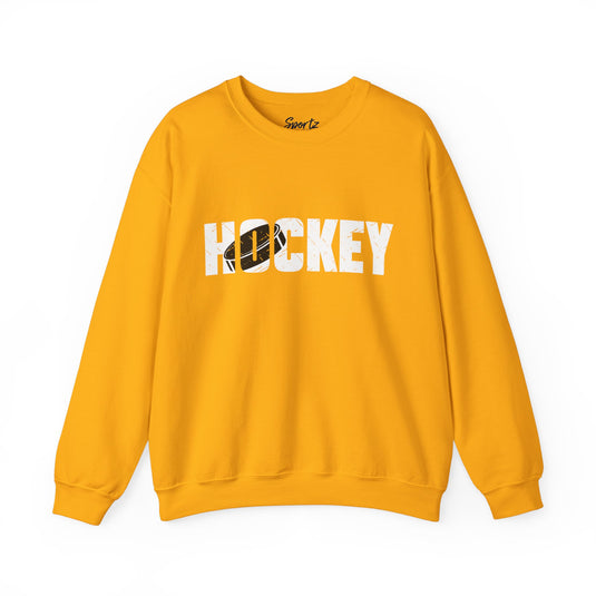 Hockey Adult Unisex Basic Crewneck Sweatshirt