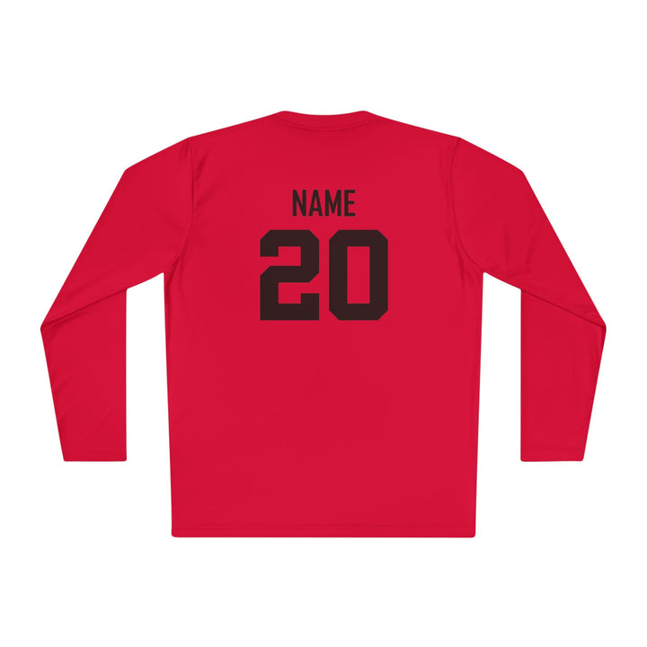 Unisex Adult Long Sleeve Competitor Moisture Wicking Shirt Color Options 1