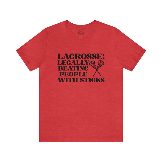 Lacrosse Legally Adult Unisex Mid-Level T-Shirt