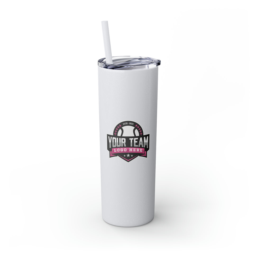 Skinny Tumbler with Straw 20oz
