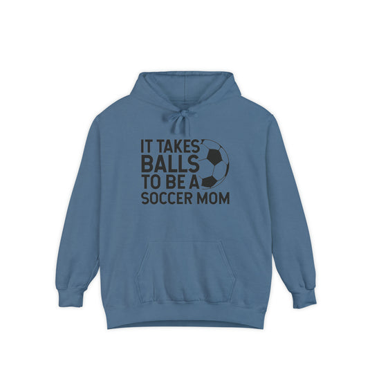 It Takes Balls Soccer Adult Unisex Premium Hooded Sweatshirt